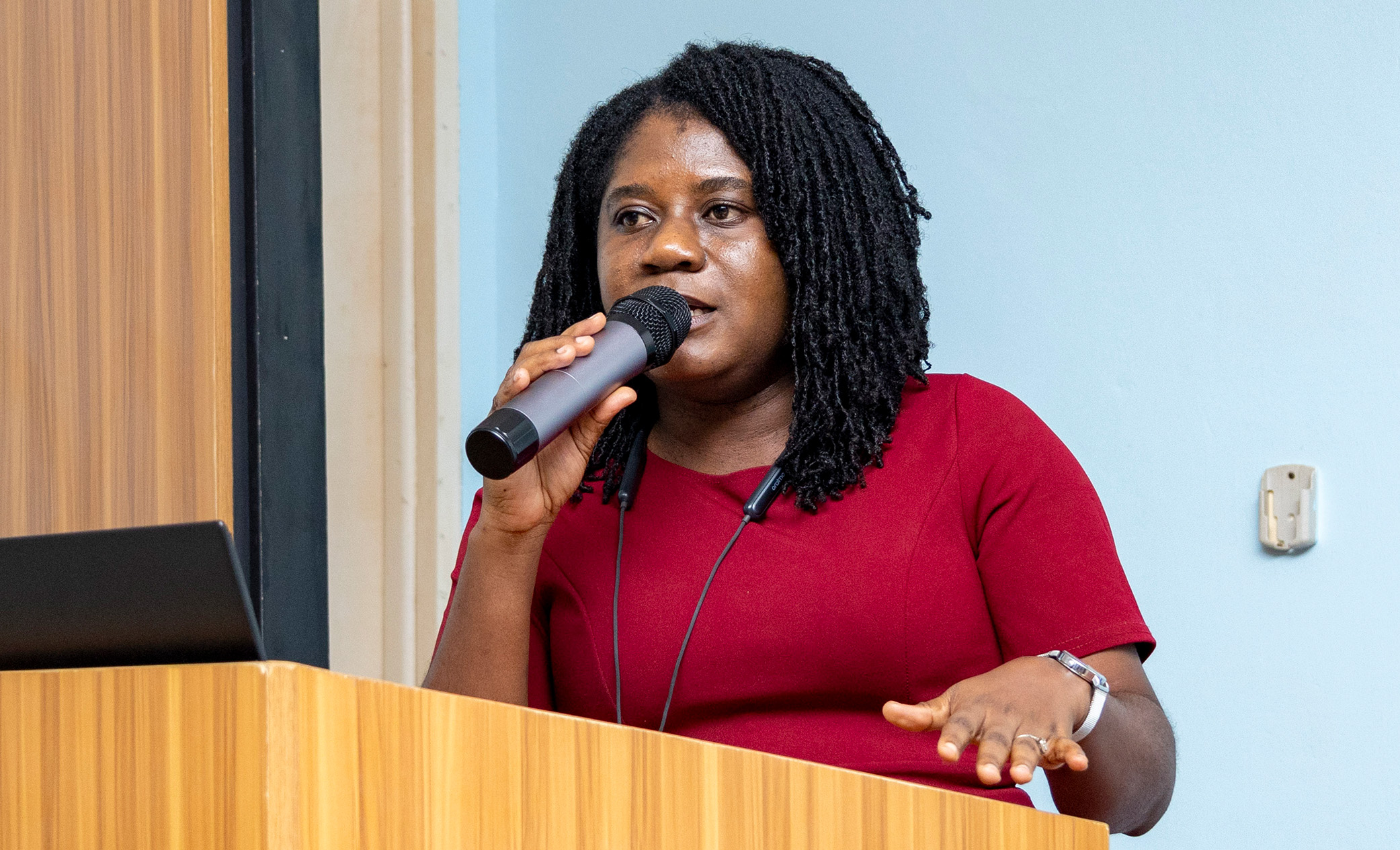Dr. Linda Nana Esi Aduku, Grants and Research Manager 
